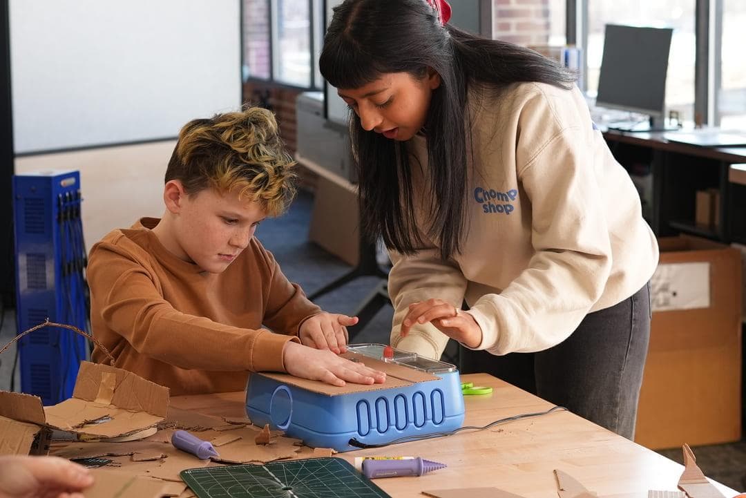 CHOMPSHOP: Safe Cardboard Building Tools That Inspire Creativity & Hands-On Learning