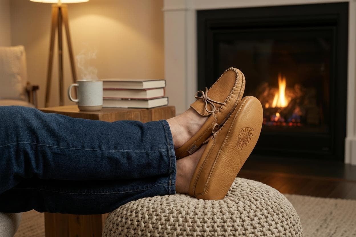 LEATHER-MOCCASINS Authentic Canadian Footwear & Comfortable Lifestyle Essentials
