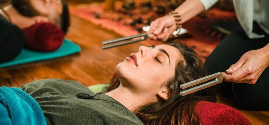 PURE FREQUENCIES Sound Healing Tuning Forks for Calm, Focus & Everyday Wellness
