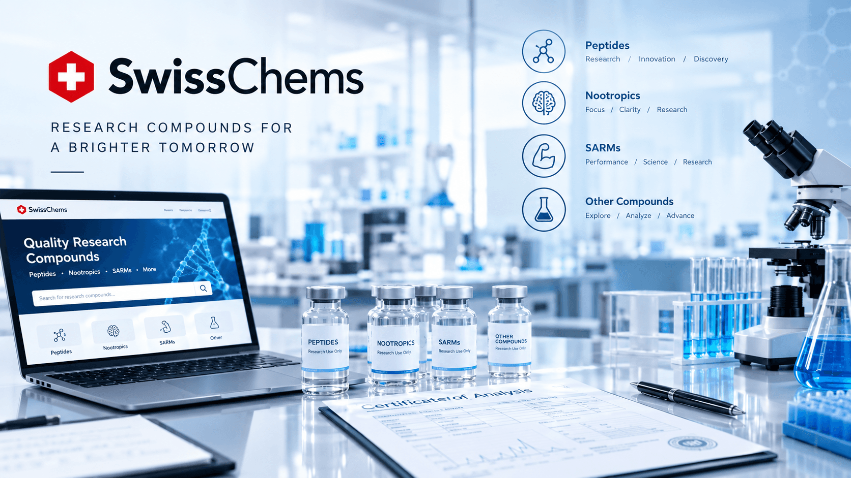 SwissChems: A Closer Look at Research Compound Quality and Documentation